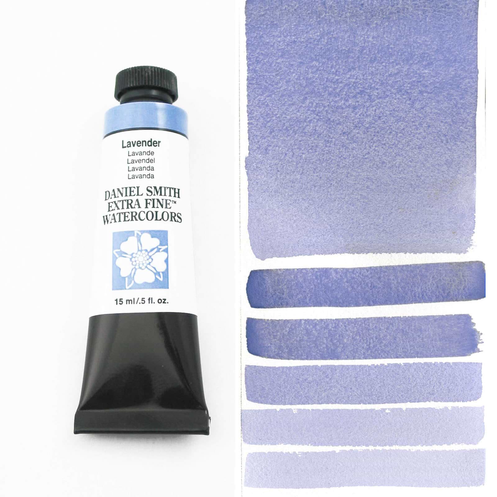 צבע מים שפופרת LAVENDER 15ML S2  DANIEL SMITH 