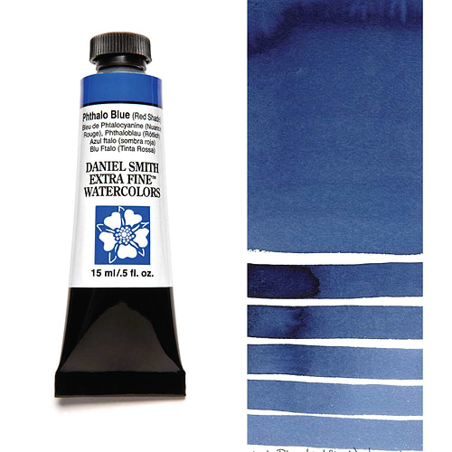 צבע מים שפופרת PHTHALO BLUE (RS) 15ML S1  DANIEL SMITH 
