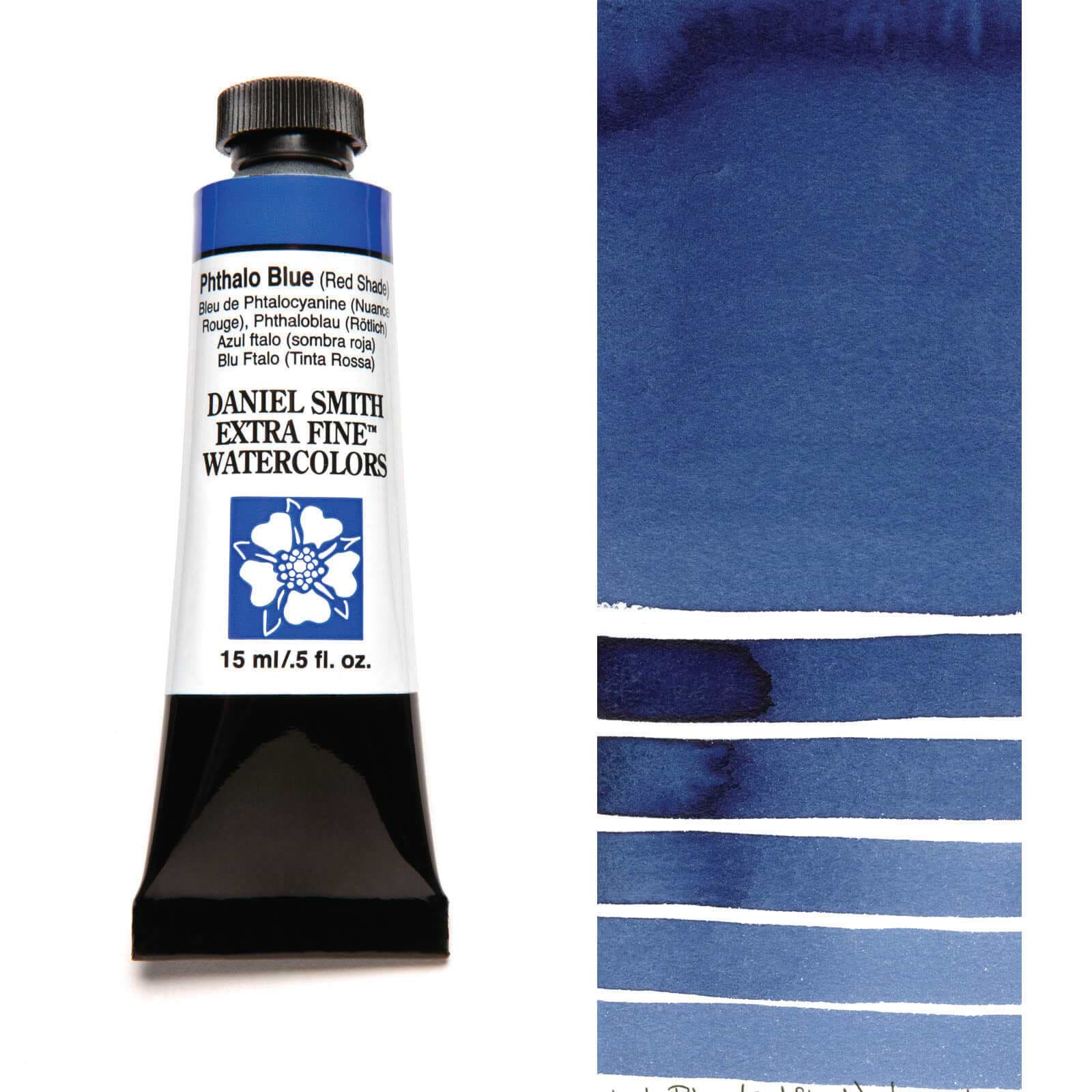 צבע מים שפופרת PHTHALO BLUE (RS) 15ML S1  DANIEL SMITH 