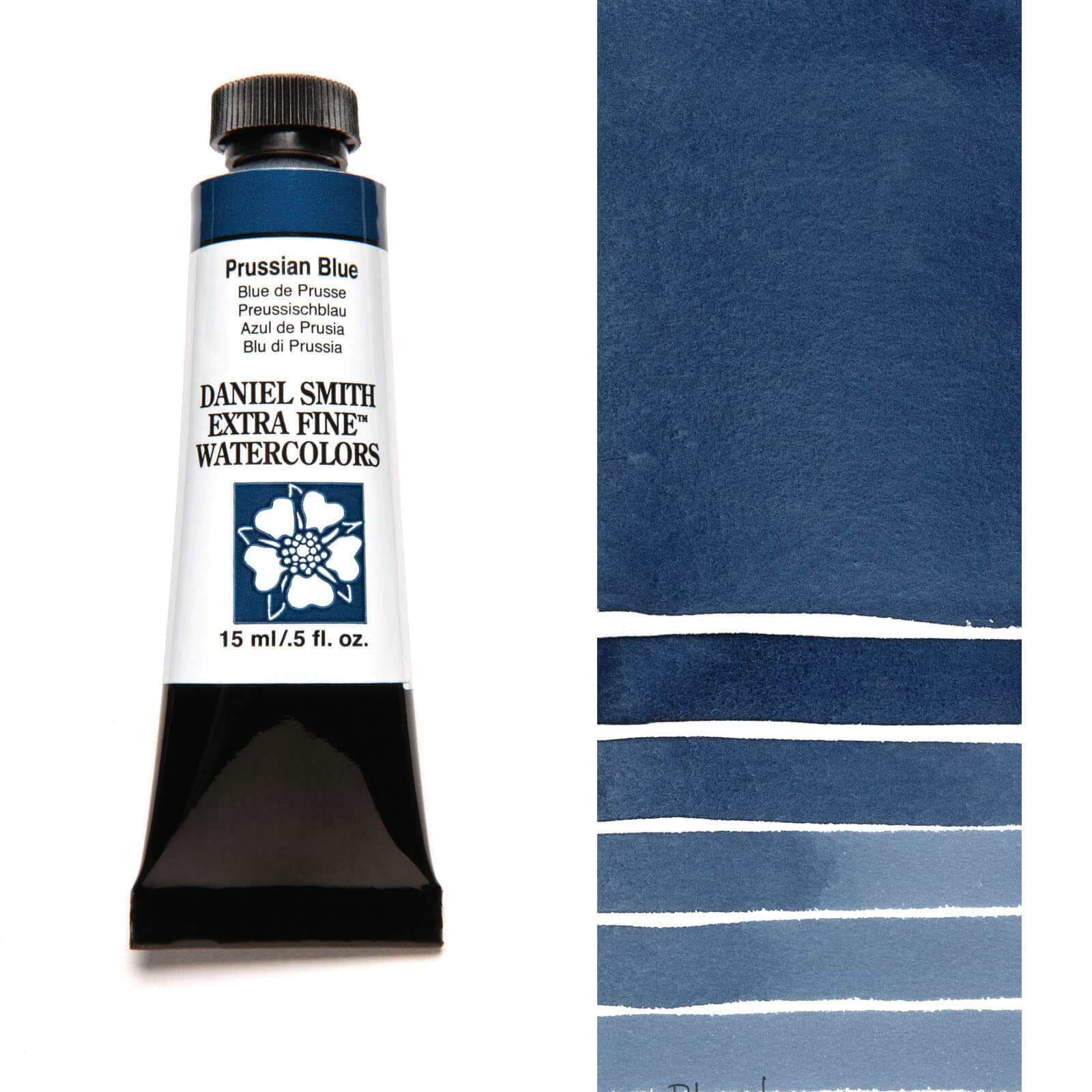 צבע מים שפופרת PRUSSIAN BLUE 15ML S1  DANIEL SMITH 