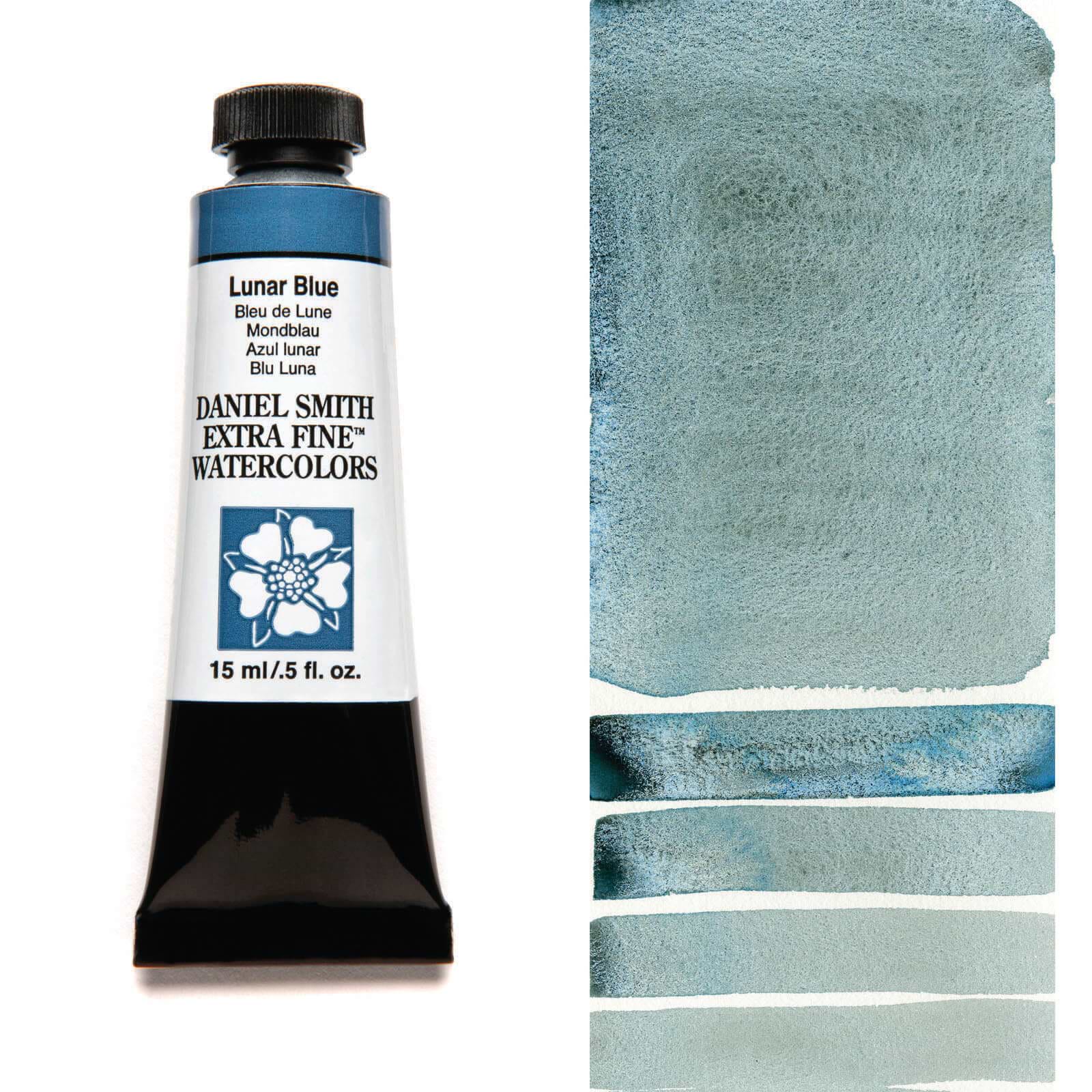 צבע מים שפופרת LUNAR BLUE 15ML S2 DANIEL SMITH 