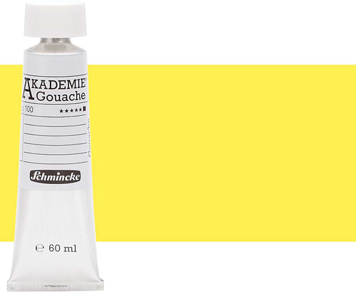 צבע גואש אקדמיה LEMON YELLOW שמינקה 60מל'