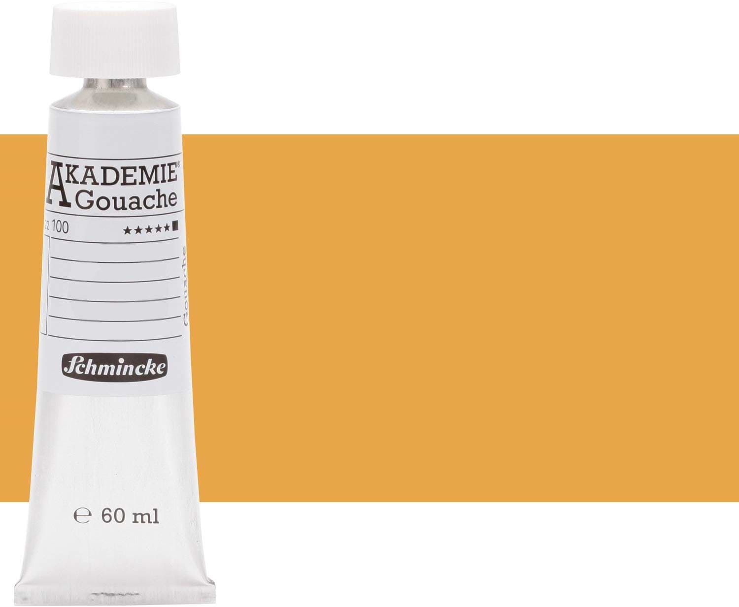 צבע גואש אקדמיה YELLOW OCHRE שמינקה 60מל