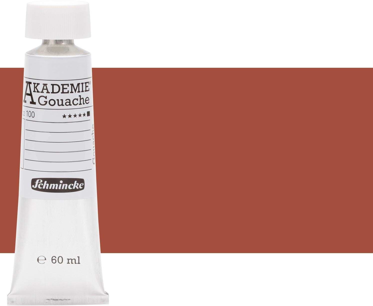 צבע גואש אקדמיה BURNT SIENNA שמינקה 60מל