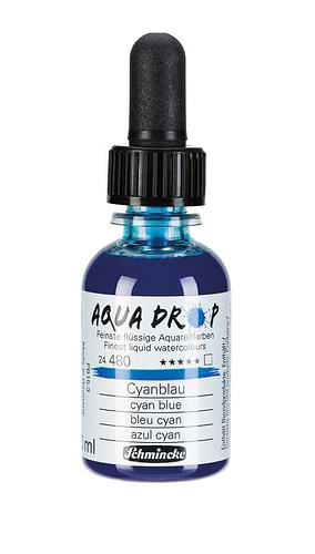 אקווה דרופ cyan blue