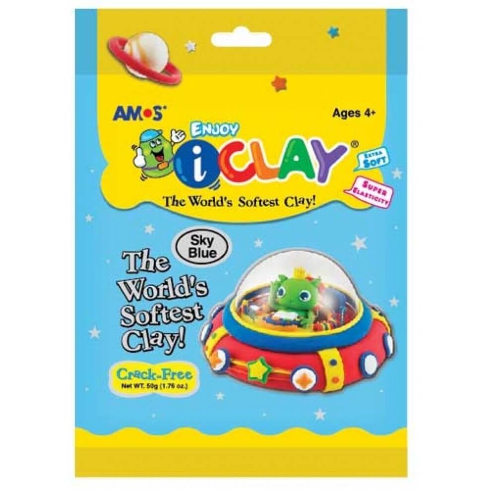 חימר קל I-CLAY כחול שמים
