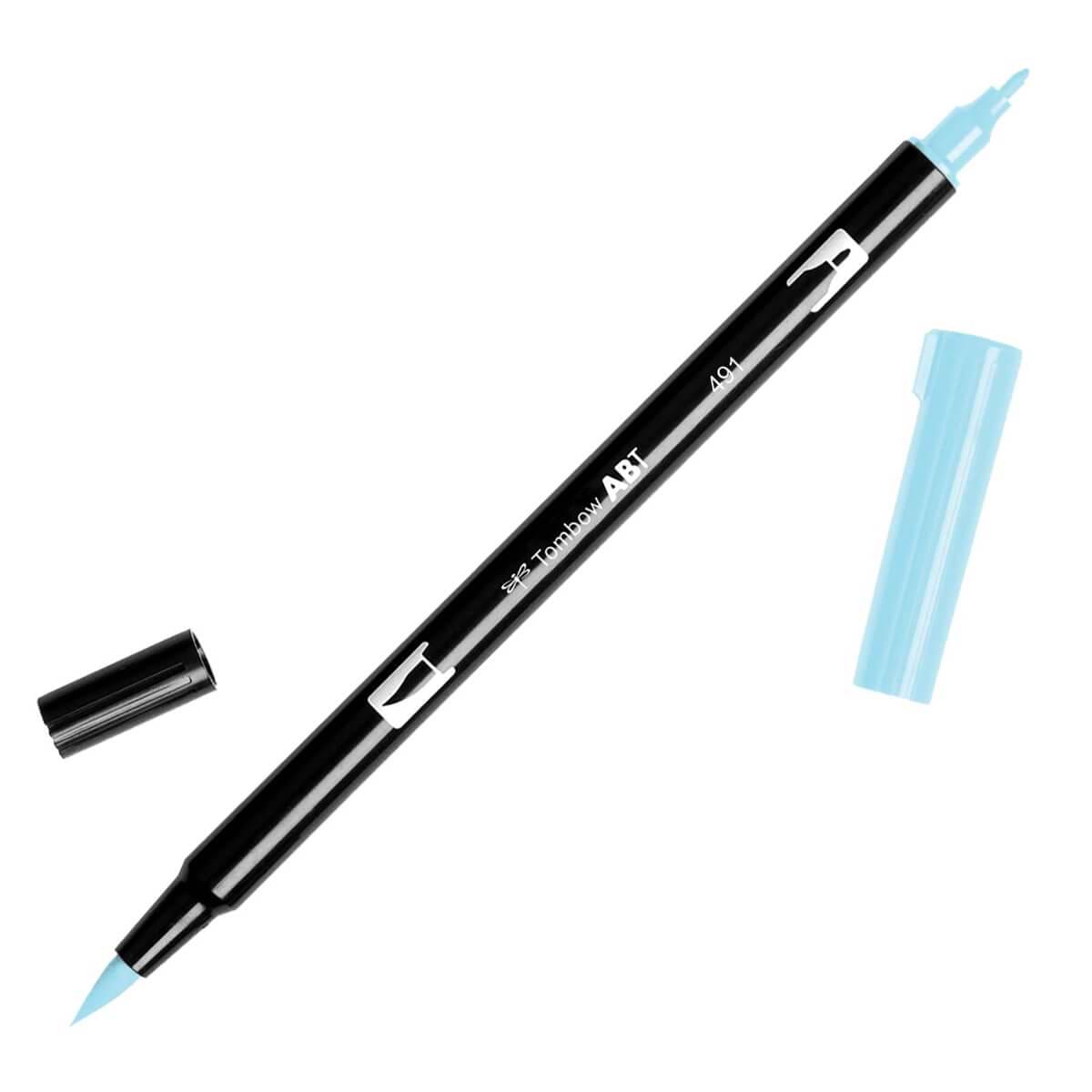 טוש מכחול Tombow Dual Brush Pen Art Marker- 491 Glacier Blue   