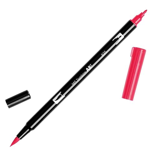 טוש מכחול Tombow Dual Brush Pen Art Marker-835 Persimmon   