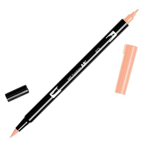 טוש מכחול Tombow Dual Brush Pen Art Marker-873 Coral   