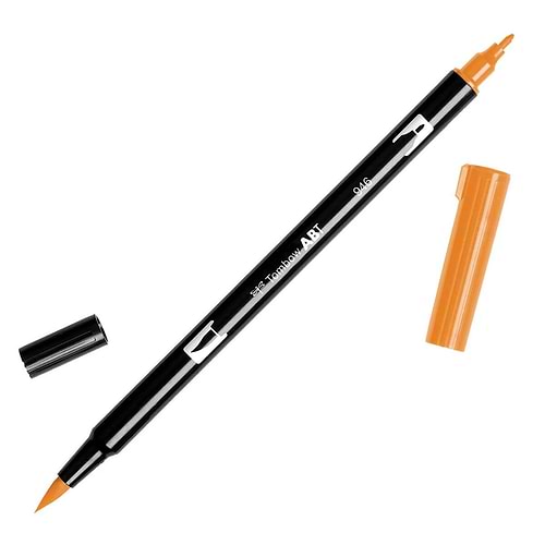 טוש מכחול Tombow Dual Brush Pen Art Marker- 947 Burnt Sienna   
