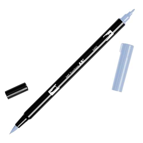 טוש מכחול Tombow Dual Brush Pen Art Marker- N60 Cool Gray 6    