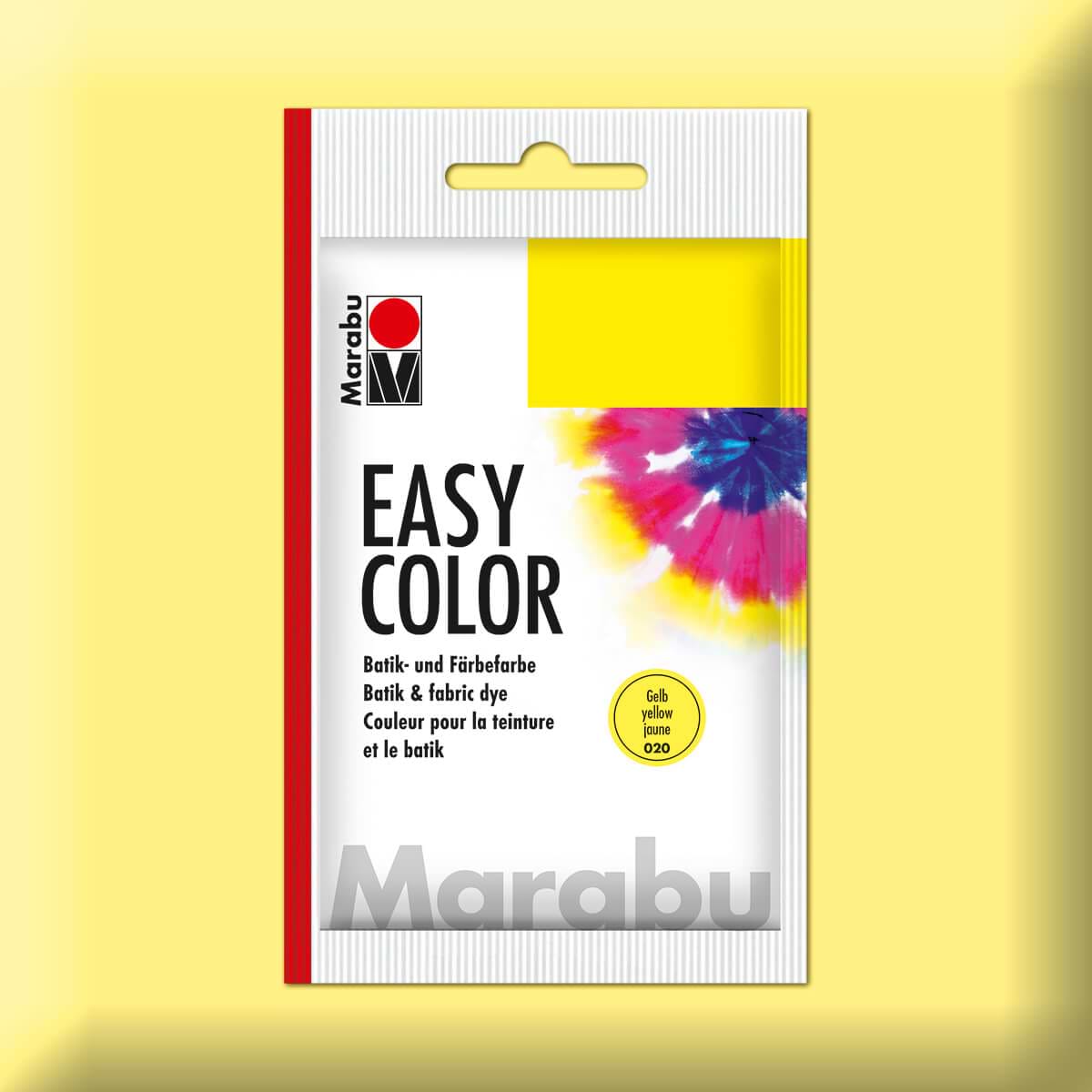 צבע טאיי דאיי EASY COLOR צהוב 020 מבית מרבו 25גרם