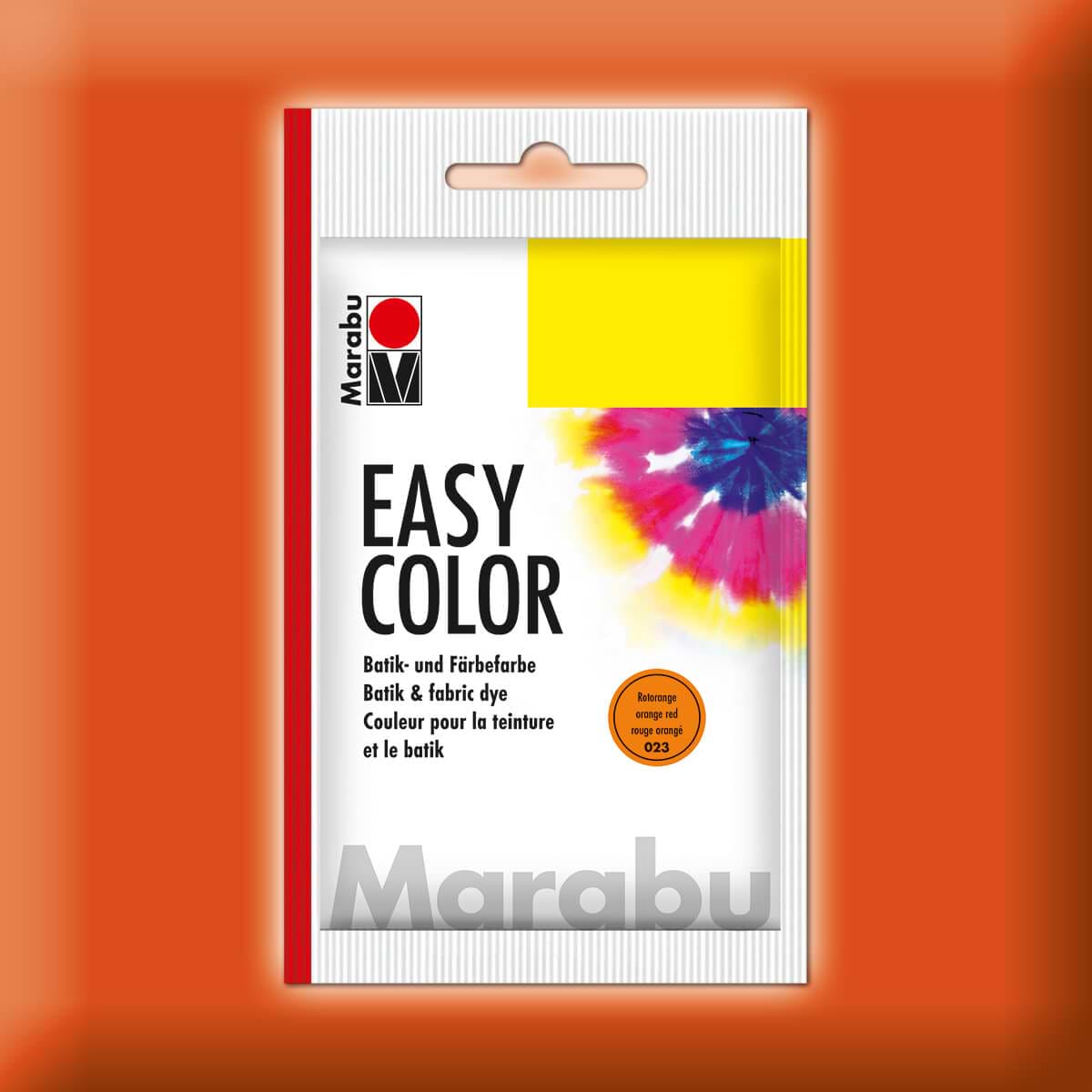 צבע טאיי דאיי EASY COLOR כתום 023 מבית מרבו 25גרם