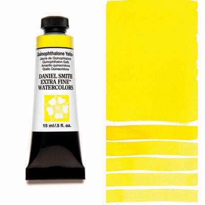צבע מים שפופרת quinophtalone yellow 15ML S3  DANIEL SMITH 