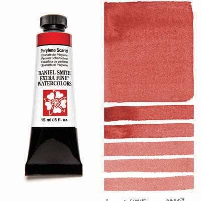 צבע מים שפופרת perylene scarlet 15ML S3  DANIEL SMITH 