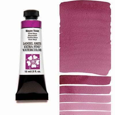 צבע מים שפופרת mayan violet 15ML S3  DANIEL SMITH 