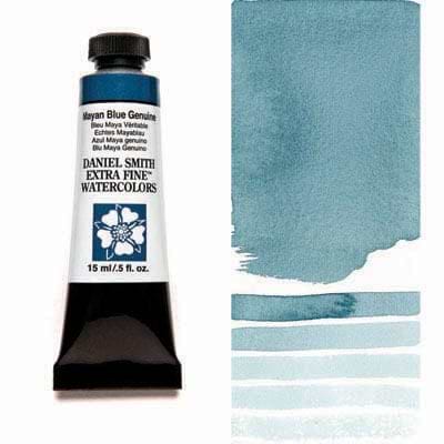 צבע מים שפופרת mayan blue genuine 15ML S3  DANIEL SMITH 