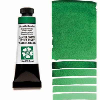 צבע מים שפופרת diopside genuine 15ML S3  DANIEL SMITH 