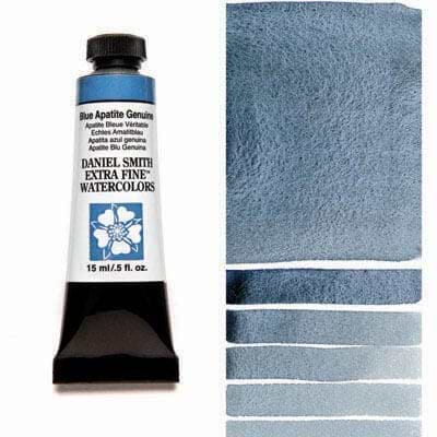 צבע מים שפופרתblue apatite genuine 15ML S4  DANIEL SMITH 