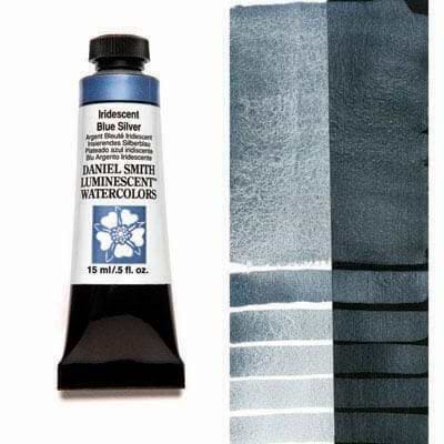 צבע מים שפופרת lridescent blue-silver 15ML S1  DANIEL SMITH 