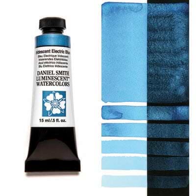 צבע מים שפופרת lridescent sapphire 15ML S1  DANIEL SMITH 