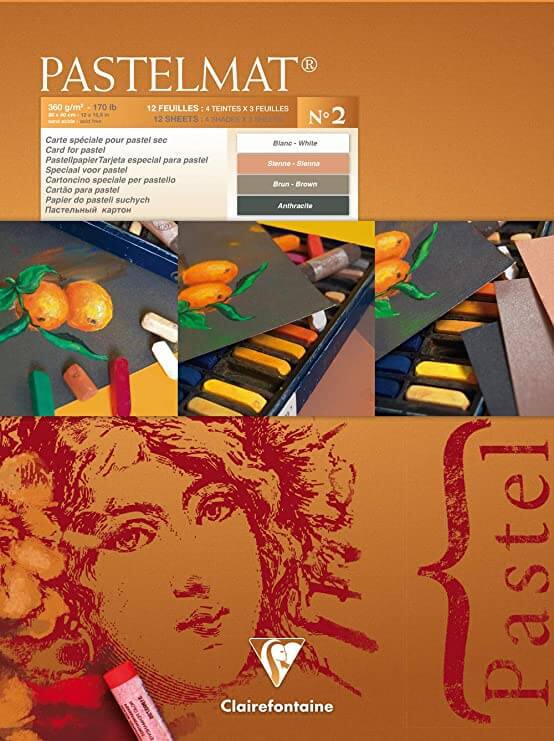 בלוק פסטל מט 40/30 דגם 2 PASTELMAT