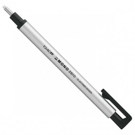 מחק עגול דמוי עט MONO ZERO TOMBOW כסוף