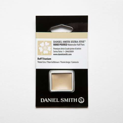 צבע מים קוביה DANIEL SMITH Buff Titanium סדרה 1