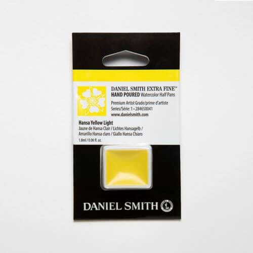 צבע מים קוביה DANIEL SMITH Hansa Yellow Light סדרה 1