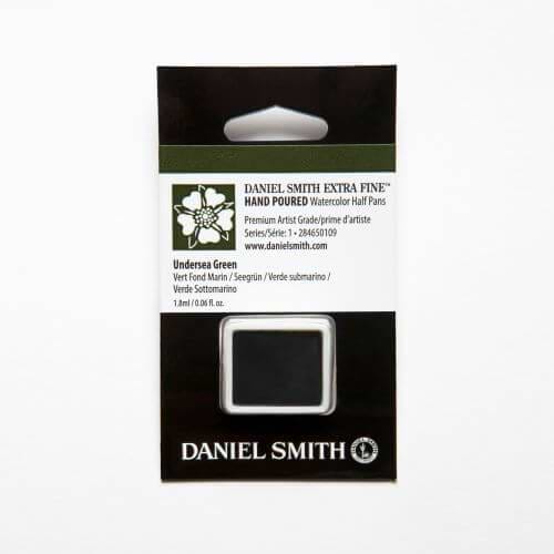 צבע מים קוביה DANIEL SMITH Undersea Green סדרה 1