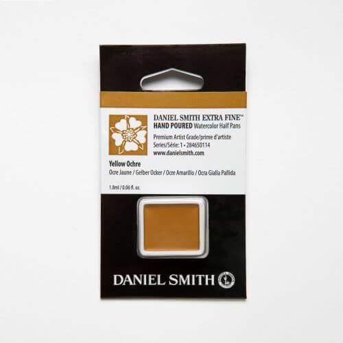 צבע מים קוביה DANIEL SMITH Yellow Ochre סדרה 1