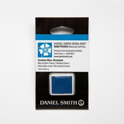 צבע מים קוביה DANIEL SMITH Cerulean Blue Chromium סדרה 2