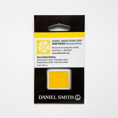 צבע מים קוביה DANIEL SMITH Hansa Yellow Medium סדרה 2