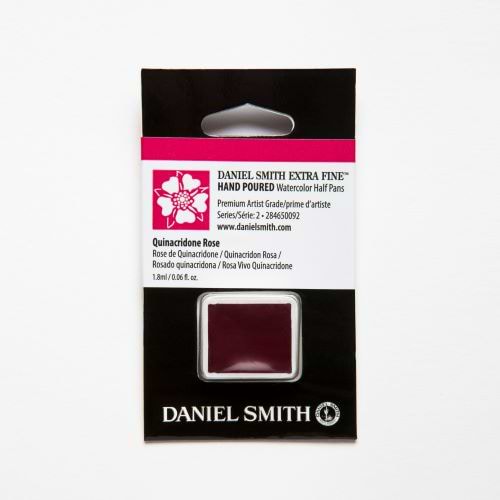 צבע מים קוביה DANIEL SMITH Quinacridone Rose סדרה 2