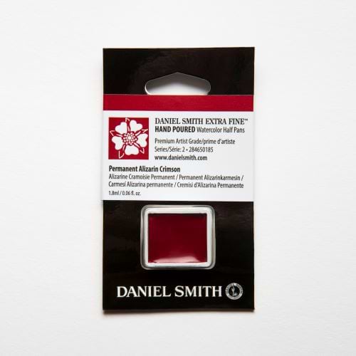 צבע מים קוביה DANIEL SMITH Permanent Alizarin Crimson סדרה 2