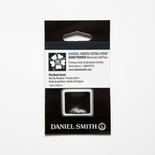 צבע מים קוביה DANIEL SMITH Perylene Green סדרה 2
