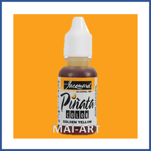 דיו אלכוהולי piñata alcohol ink 004 GOLDEN YELLOW