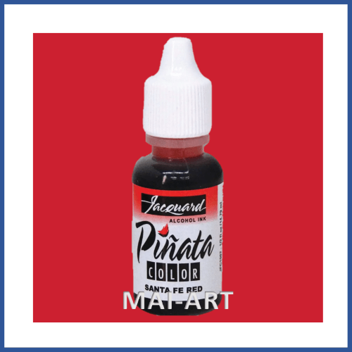 דיו אלכוהולי piñata alcohol ink 007 SANTA FE RED