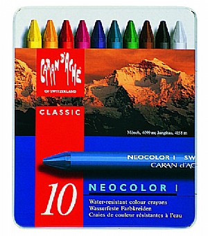 פסטל שעווה NEOCOLOR I 10 