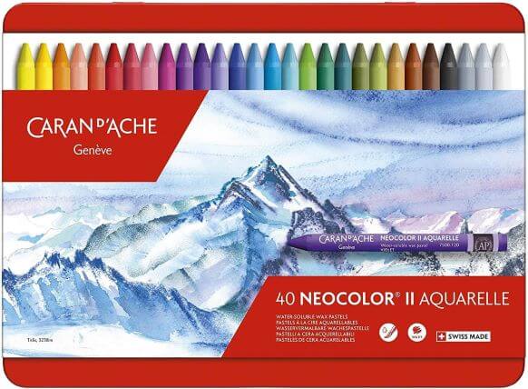 פסטל שעווה NEOCOLOR II 40 
