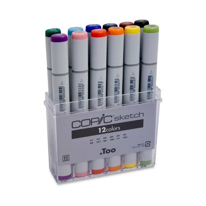 סט קופיק סקטץ 12