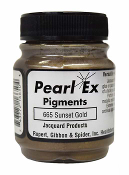 אבקת פיגמנט PEARL EX 665 SUNSET GOLD