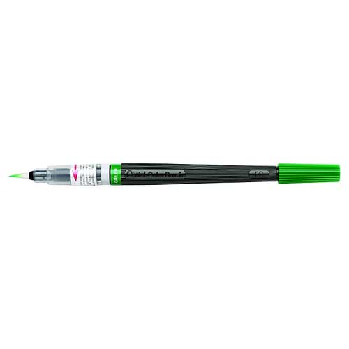 טוש מכחול PENTEL גון GREEN במבצע