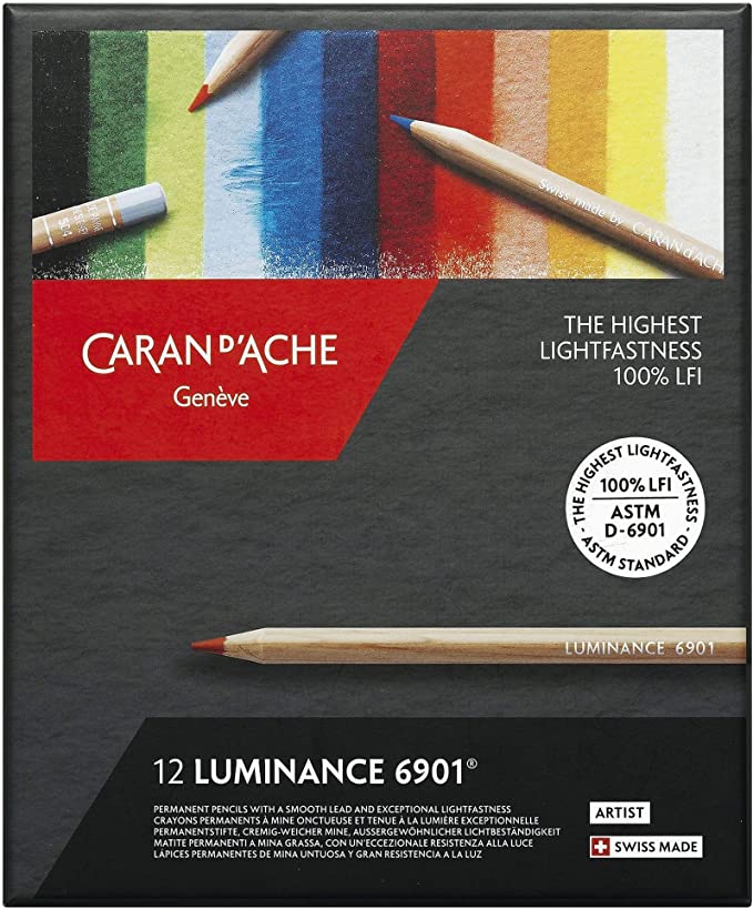 סט עפרונות קרנדש LUMINANCE 12 6901 