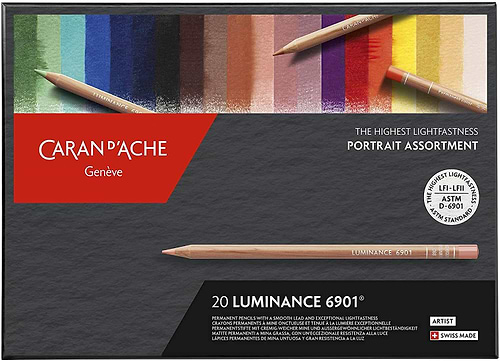 סט עפרונות קרנדש LUMINANCE 20 6901  PORTRAIT