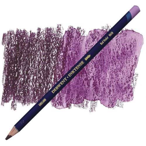 עפרון בודד נמס במים DERWENT INKTENSE red violet