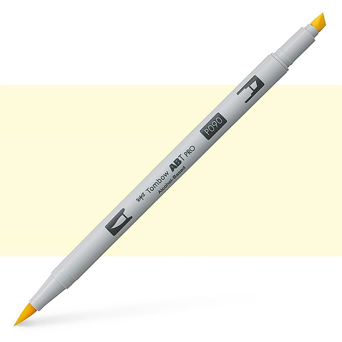 טוש אלכוהול TOMBOW דו צדדי BABY YELLOW 090
