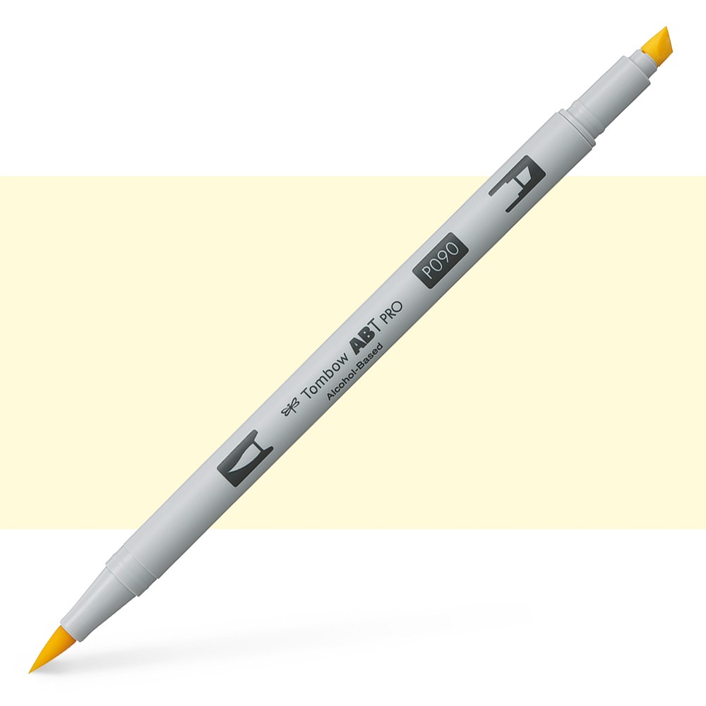 טוש אלכוהול TOMBOW דו צדדי BABY YELLOW 090