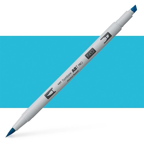 טוש אלכוהול TOMBOW דו צדדי PROCESS BLUE 452
