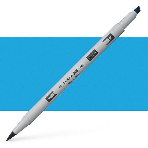 טוש אלכוהול TOMBOW דו צדדי CYAN 476